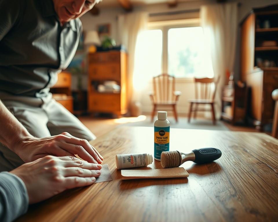 Covering Wood Scratches