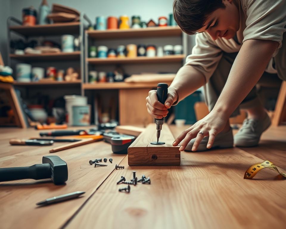 Fixing Squeaky Floorboards