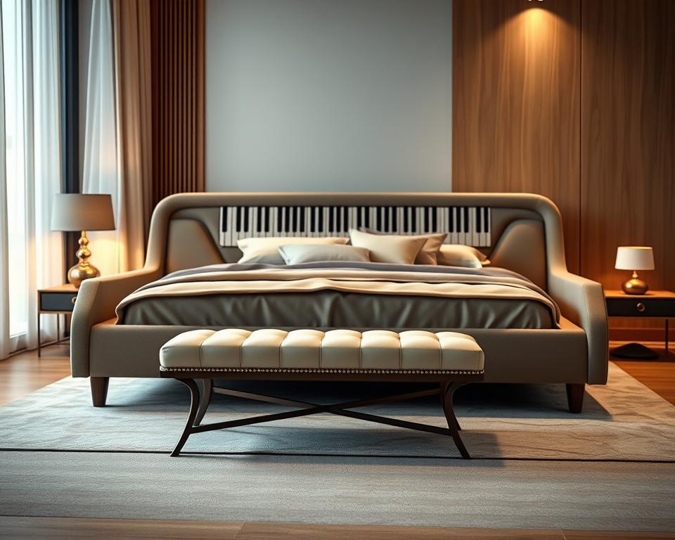 Piano Bench Piano Key Bed