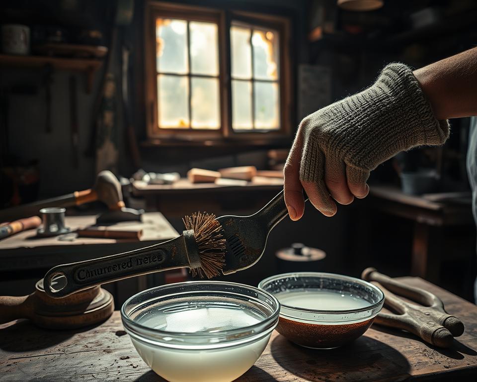 Removing Rust from Old Tools