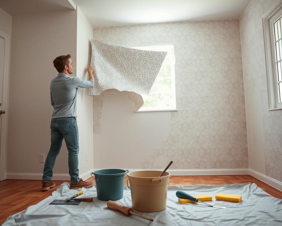 Removing Wallpaper Easily