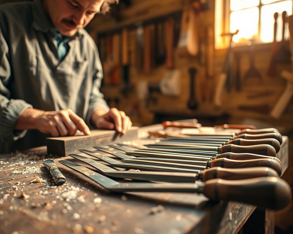 Sharpening Wood Chisels