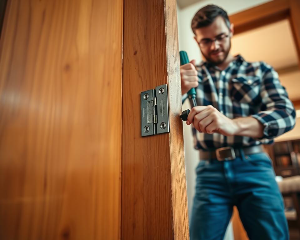 Tightening Loose Door Hinges