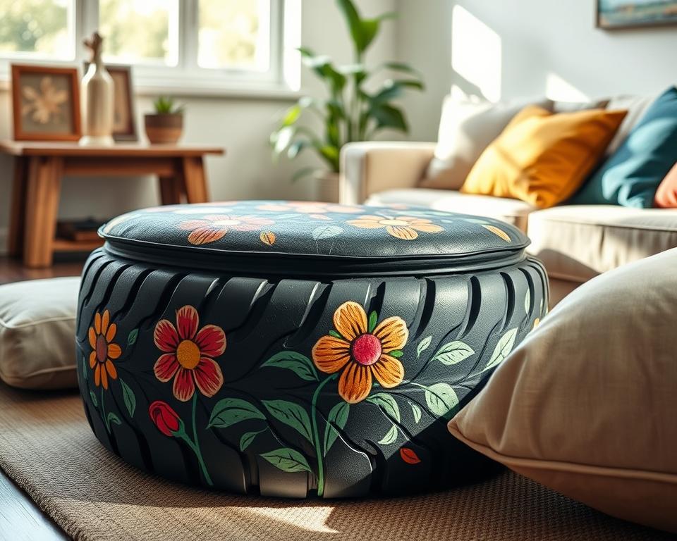 Tire Ottoman Project