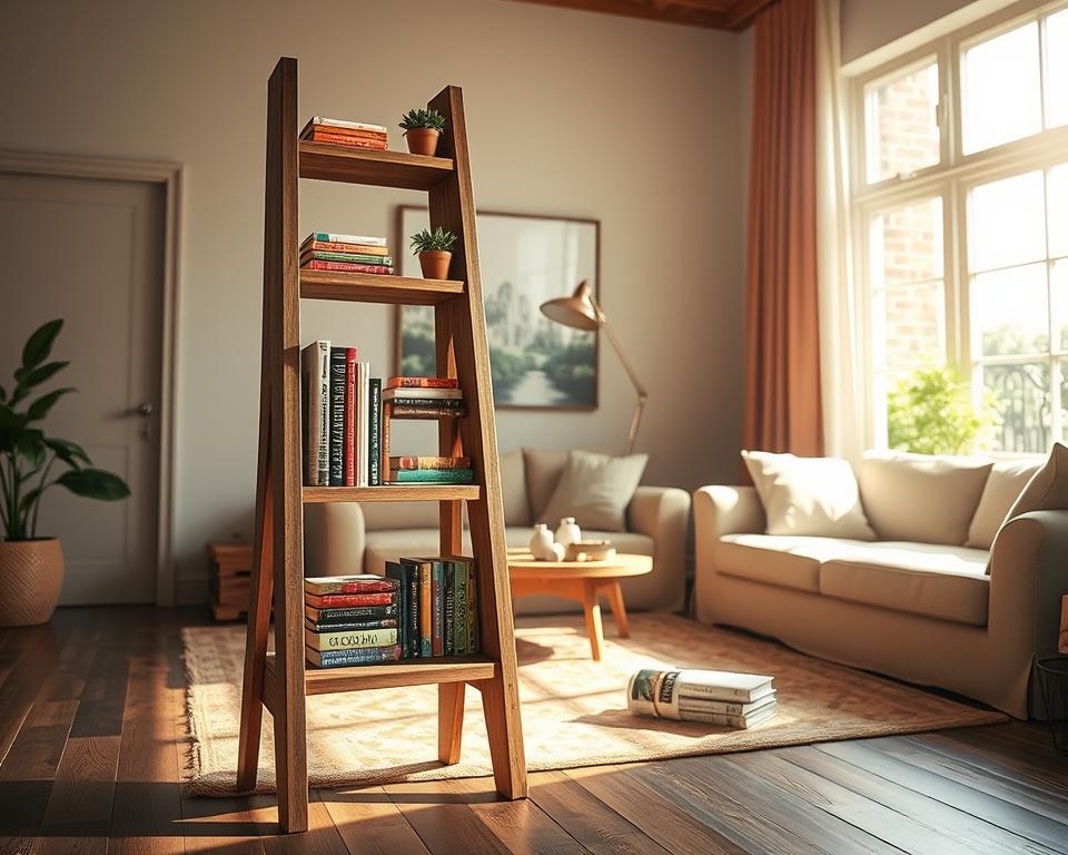 Turning Ladders into Bookshelves
