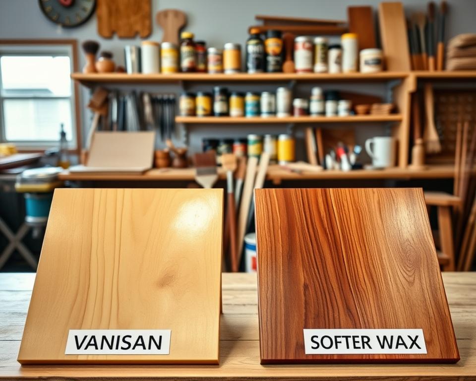 Varnish vs. Wax Finishes
